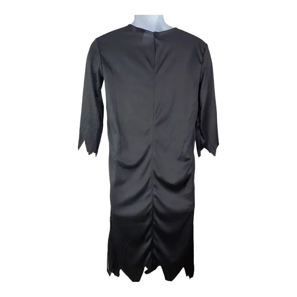 Grim Reaper Costume Size Medium Youth Glow In the Dark Scary Spooky Dress Up